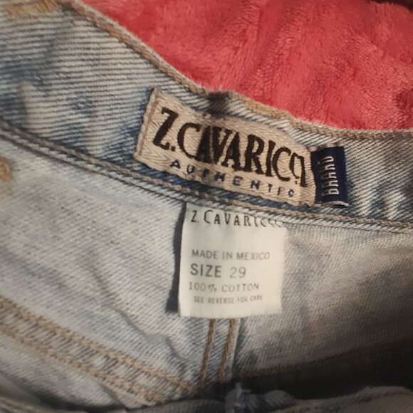 Vintage 80s Z.CAVARICCI jean shorts 29 Denim - Picture 5 of 8